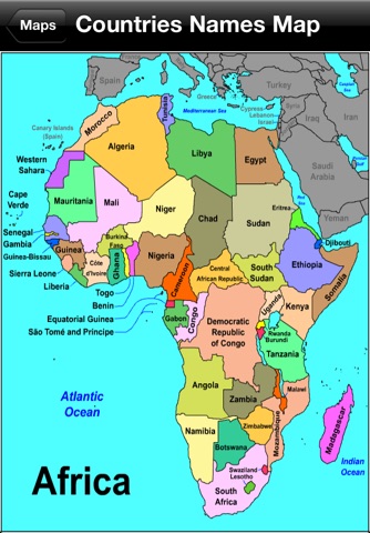 Learn Africa Countries and Capitals screenshot 2