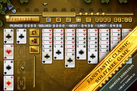 ACC Solitaire HD [ Freecell ] - classic card games screenshot 2