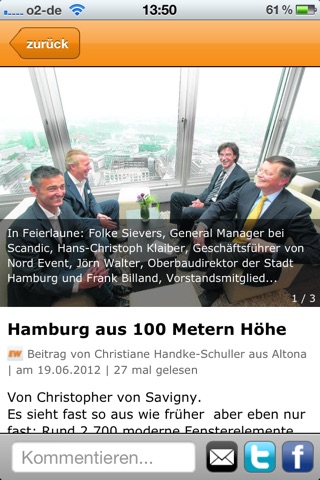 Elbe Wochenblatt screenshot 2