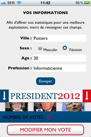 Président 2012 screenshot 4