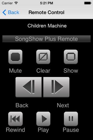 SongShow Plus Remote screenshot 2