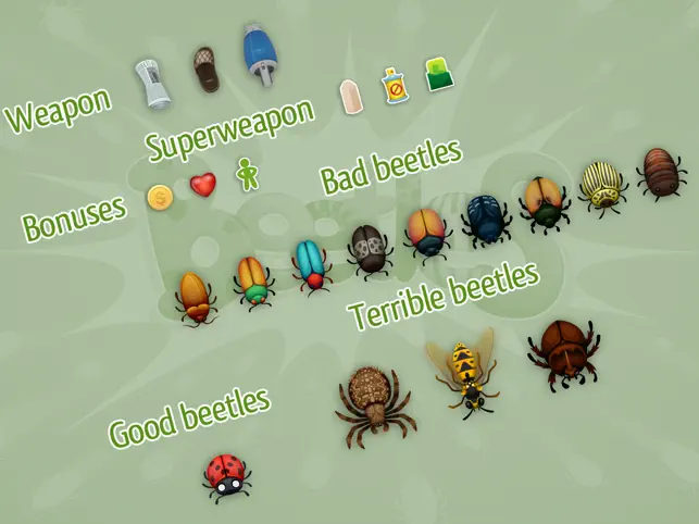 Beetles. Stop them!, game for IOS