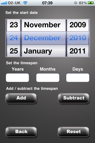 Date Calculator / Difference screenshot 3