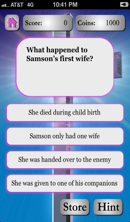 Big Bible Trivia Quiz screenshot-3
