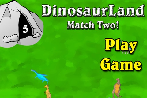 Dinosaur Land - Match Game For Kids! screenshot 3