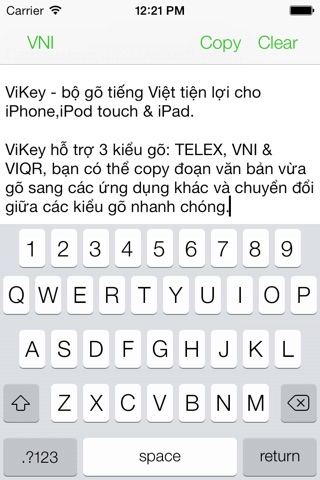 ViKey - Bộ gõ tiếng Việt - TELEX, VNI, VIQR - Vietnamese keyboard screenshot 2