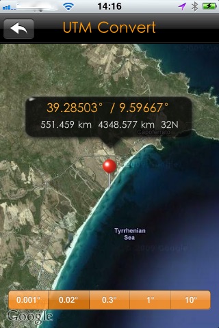 GPS Convert screenshot 2