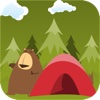 Peekaboo Camping - Hide and Seek Preschool fun