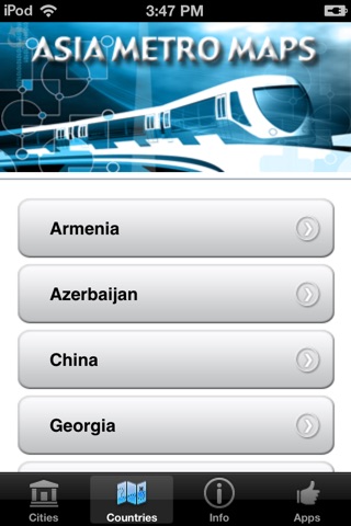 Asia Metro Maps screenshot 2