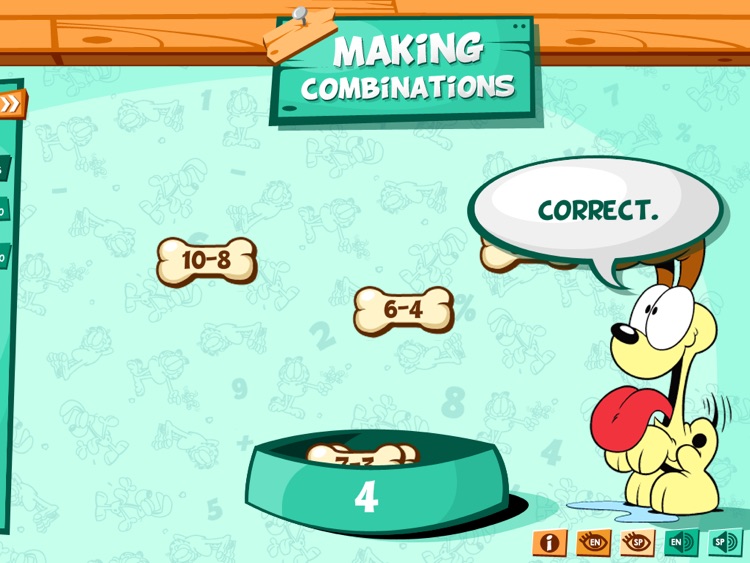 Garfield's Mental Math Games - Free screenshot-3