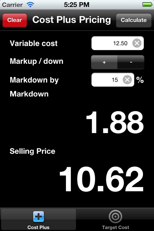 Product Pricing Calculator