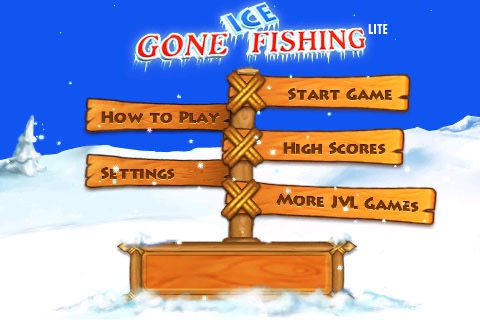 Gone Ice Fishing Lite screenshot 3