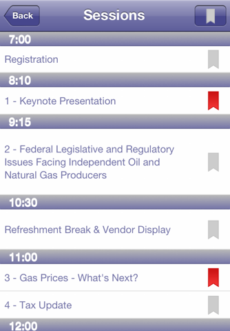 National Oil & Gas Conference screenshot 3