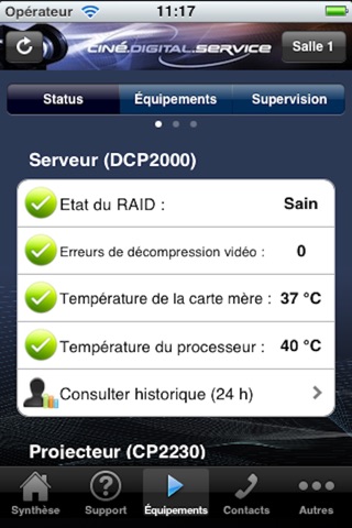 Portail CDS screenshot 2