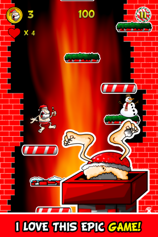 A Drunk Santa! FREE : Half Naked Hussle Game - By Dead Cool Apps screenshot 3