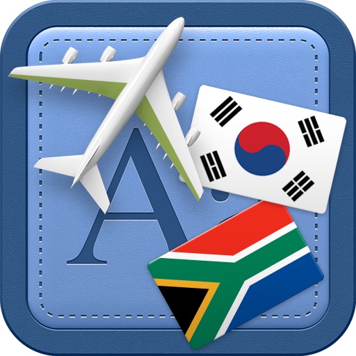 Traveller Dictionary and Phrasebook Korean - Afrikaans icon