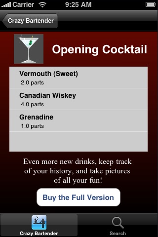 Crazy Bartender Lite screenshot 3