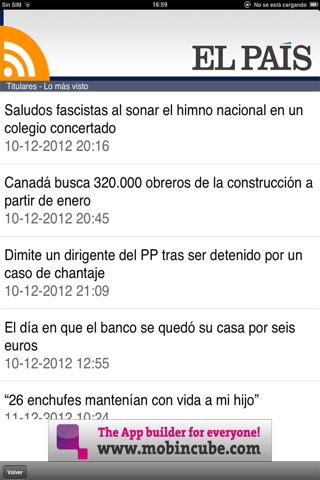 Prensa Española screenshot 3