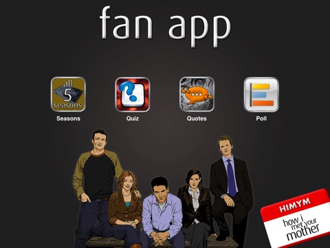How I Met Your Mother Fan App на iPad