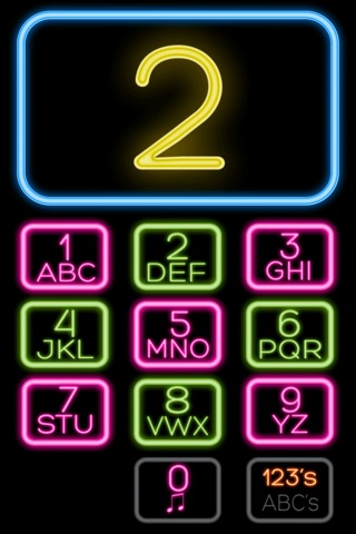 Phone for Kids iGiggle n' iDiscover Neon screenshot 2
