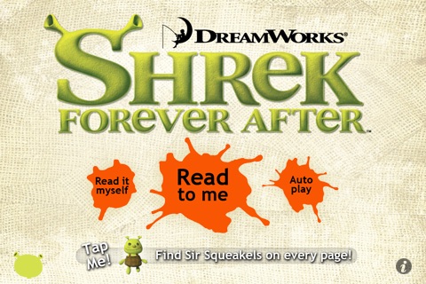 Shrek Forever After- Kids' Book HD