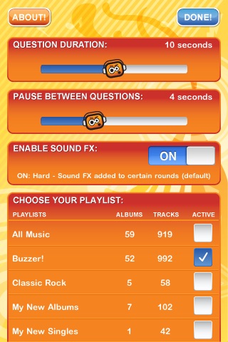 BUZZER! Music Quiz screenshot 3