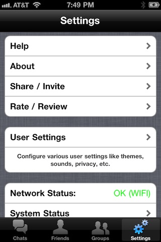 iGotChat Messenger (Chat, Group Chat, Free Text, SMS, MMS, Poke) screenshot-4