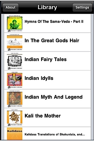 Hinduism Library screenshot 2