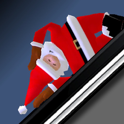 Crazy Ragdoll Santa icon