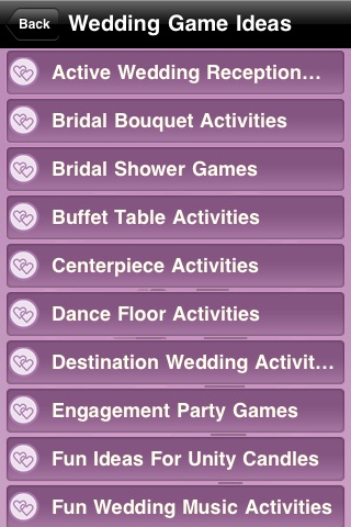 Wedding Game Ideas screenshot 2