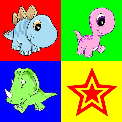 Ace Dinosaurs Memory Match Games - for iPad icon
