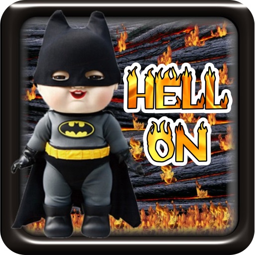 Hell On 2012 ( a angry little batman high zombie jump ) Icon