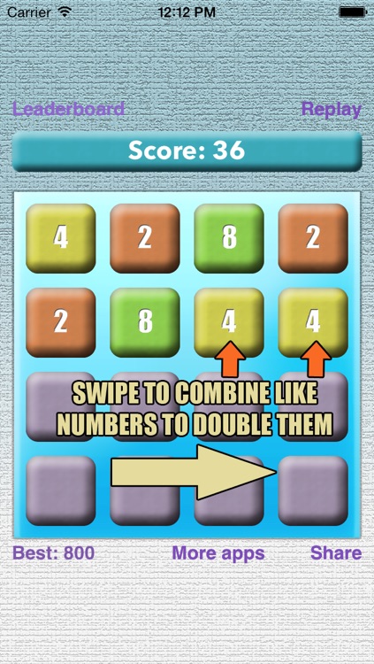 2048 Double Up - number doubling puzzle game