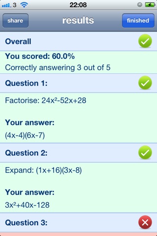 Algebra Plus screenshot 3