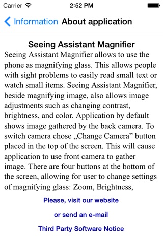 Seeing Assistant Magnifier screenshot 4
