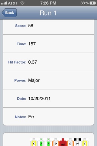 USPSA Score Keeper screenshot 4