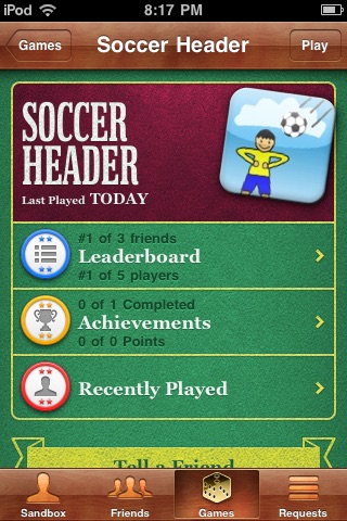 Soccer Header screenshot 4