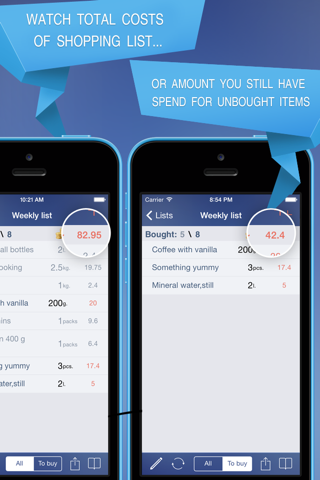 Just Buy! - Shopping list screenshot 3