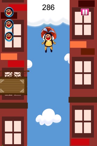 Base jump crazy downtown skydiver - Free Edition screenshot 3