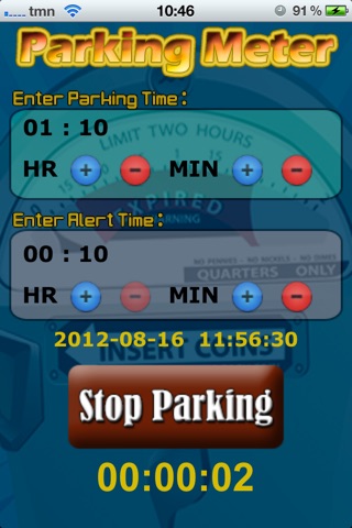Parking Meter Alert screenshot 2