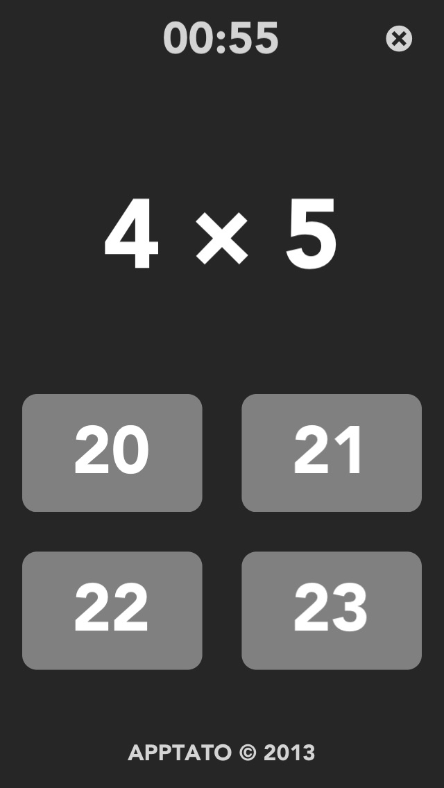 Multiple Choice Math 1.01 IOS -
