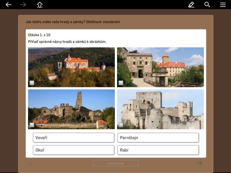 Hrady a zámky, Maxův průvodce screenshot-4