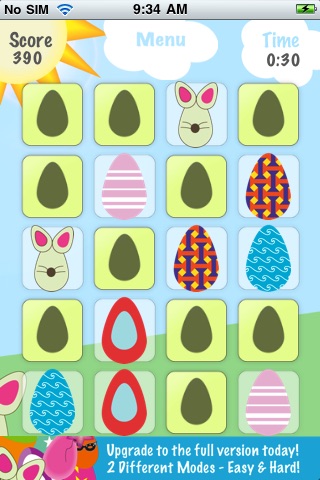 Egg Matching Lite screenshot 4
