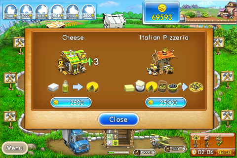 Farm Frenzy 2: Pizza Party screenshot 4