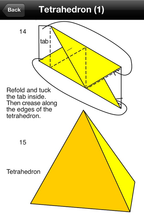 3D Origami Platonic Solids