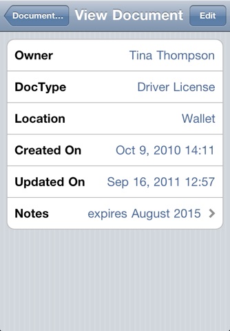Document Tracker screenshot 3