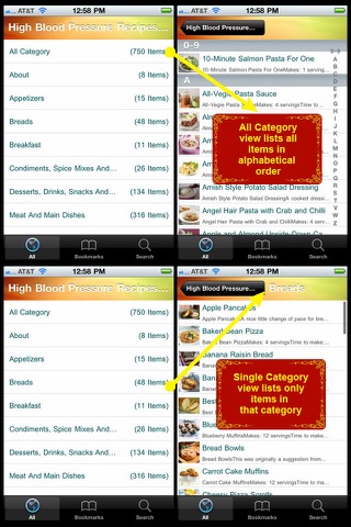 High Blood Pressure Recipes & Food screenshot 2