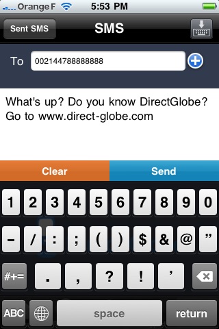 DirectGlobe screenshot 2