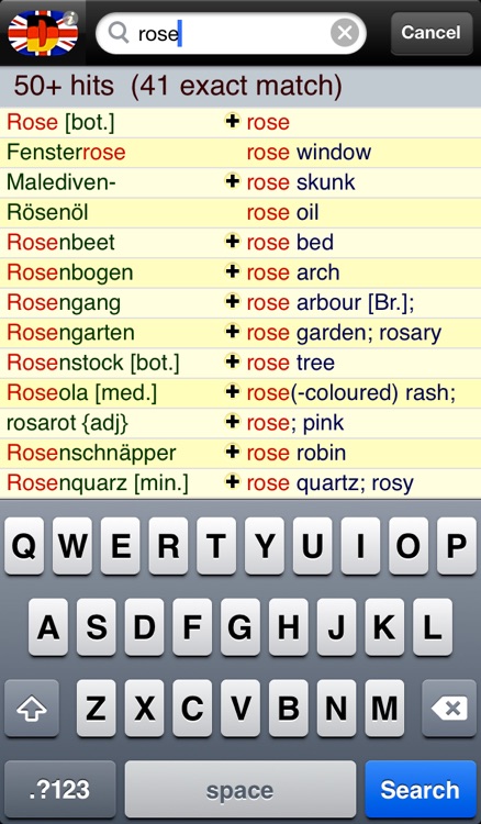 M's Dictionary - German English - Lite