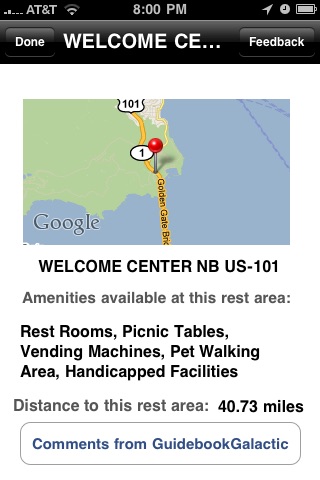 Rest Area Finder screenshot 4